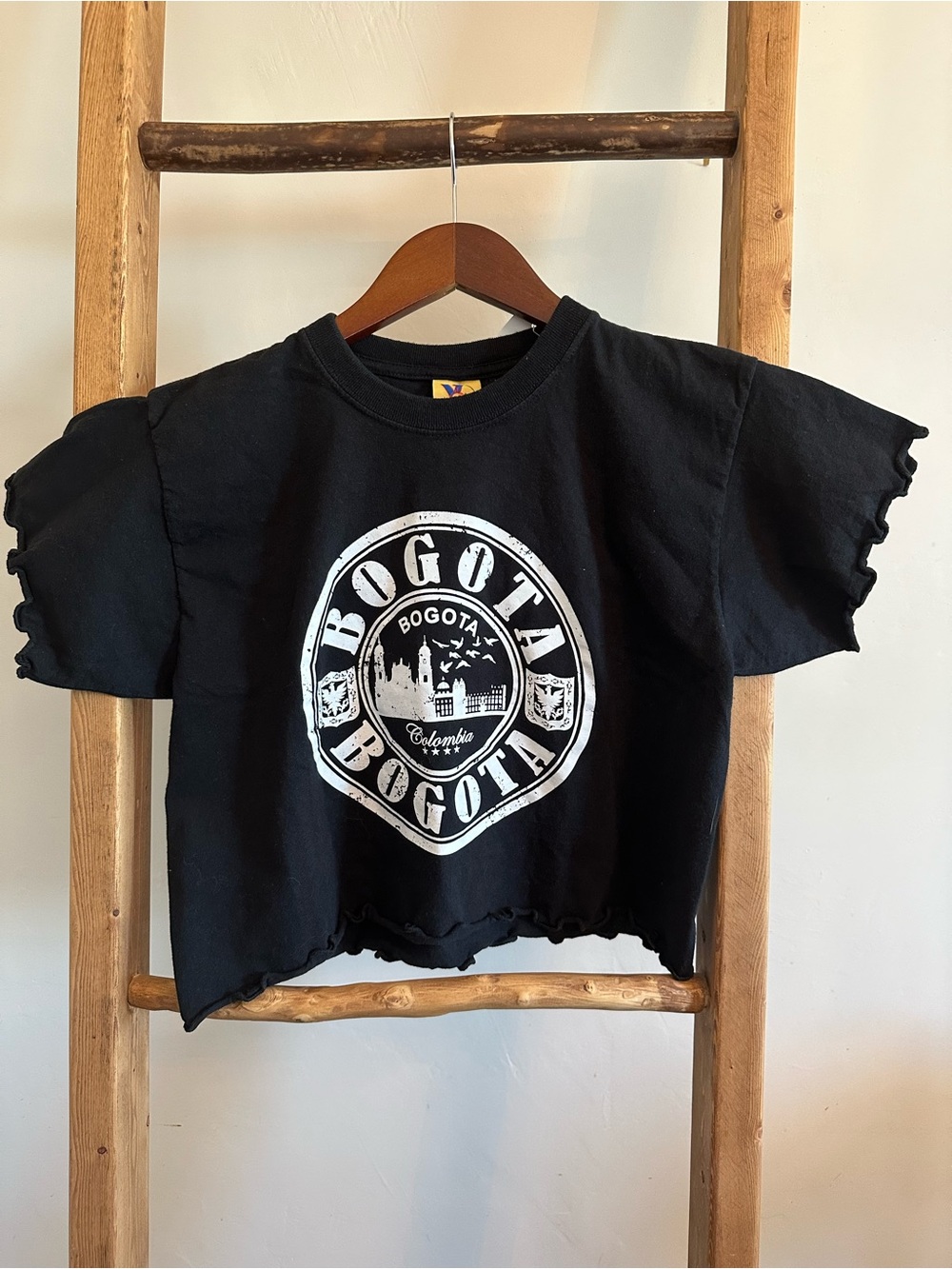 Bogota Graphic Crop Tee